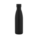 Recycled stainless steel thermal bottle with matte finish, 810ml black colour