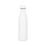 Recycled stainless steel thermal bottle with matte finish, 810ml white colour