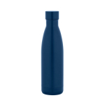 Recycled stainless steel thermal bottle with matte finish, 810ml navy-blue colour