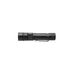 Rechargeable aluminium flashlight with 4 lighting modes and zoom black colour second view