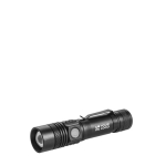 Rechargeable aluminium flashlight with 4 lighting modes and zoom main view