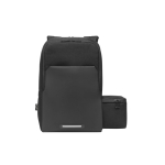 Waterproof backpack with thermal compartment for laptop, 17.3” black colour first view