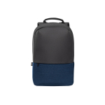 Anti-theft recycled polyester backpack for tablet and laptop, 15.6” blue colour first view