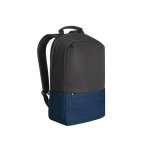 Anti-theft recycled polyester backpack for tablet and laptop, 15.6” blue colour