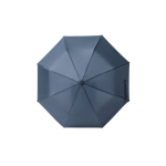 Automatic folding umbrella in recycled polyester 190T, Ø97 blue colour second view