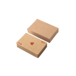 Classic 54-card deck made from FSC™-certified kraft paper black colour fourth view