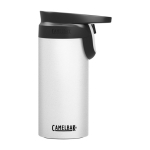 CamelBak® vacuum-insulated thermal mug with silicone base, 350 ml white colour