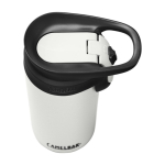 CamelBak® vacuum-insulated thermal mug with silicone base, 350 ml white colour