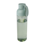 Recycled plastic bottle with silicone handle, 600 ml mint green colour