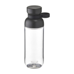 MEPAL leakproof plastic bottle with tritan and handle, 500 ml transparent grey colour