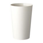 High-temperature-resistant plastic coffee mug, 300 ml white colour