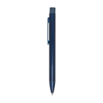 Recycled brass pen with iron clip, black ink blue colour