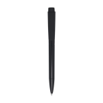 Recycled plastic pen with long-lasting ink, blue ink black colour