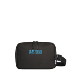 900D recycled polyester toiletry bag with main compartment