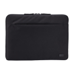 Recycled polyester padded laptop sleeve, 14'', Case Logic Invigo black colour