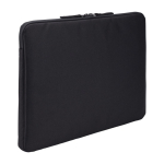 Recycled polyester padded laptop sleeve, 14'', Case Logic Invigo black colour