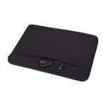 Recycled polyester padded laptop sleeve, 14'', Case Logic Invigo black colour