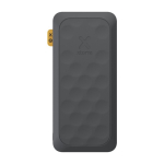 Ultra-fast recycled plastic power bank, 27,000 mAh black colour