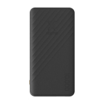 Fast-charging power bank with FastCharge technology, 10,000 mAh black colour