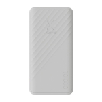 Fast-charging power bank with FastCharge technology, 10,000 mAh white colour