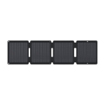 Foldable solar panel for electronic devices, 28W black colour