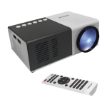 Prixton Cinema mini projector for Full HD video playback white/black colour