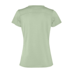 Women's recycled polyester sports t-shirt, 100 g/m², Roly mist green colour