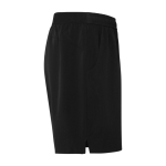 Unisex recycled polyester short sports shorts, 100 g/m², Roly black colour