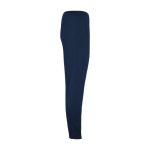 Unisex polyester sports trousers with elastic waist, 220 g/m², Roly navy-blue colour