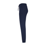 Women's cotton and polyester sports trousers, 280 g/m², Roly navy-blue colour