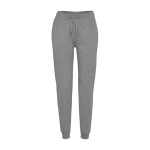 Women's cotton and polyester sports trousers, 280 g/m², Roly heather light grey colour