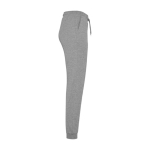 Women's cotton and polyester sports trousers, 280 g/m², Roly heather light grey colour