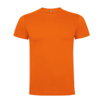 Men's cotton short-sleeved t-shirt, 165 g/m², Roly orange colour