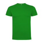 Men's cotton short-sleeved t-shirt, 165 g/m², Roly grass green colour