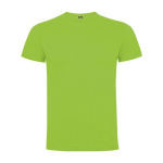 Men's cotton short-sleeved t-shirt, 165 g/m², Roly lime colour