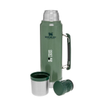 Stainless steel bottle with drinking cup, 1 L, Stanley Classic