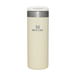 Stainless steel thermal tumbler, anti-leak, 470 ml, Stanley AeroLight™ sand colour