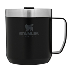 Stainless steel and Tritan thermal mug, 350 ml, Stanley Classic black colour