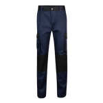 Twill work trousers, cotton and polyester, 240 g/m2, blue colour second view