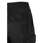 Multi-pocket work trousers, cotton and polyester, 210 g/m2, black colour sixth view