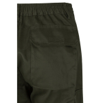 Multi-pocket work trousers, cotton and polyester, 210 g/m2, military green colour sixth view