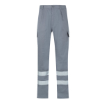 Twill work trousers, cotton and polyester, 200 g/m2, grey colour second view