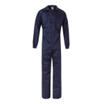 Work overalls, cotton and polyester, with zip, 200 g/m2, blue colour second view