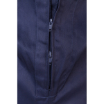 Work overalls, cotton and polyester, with zip, 200 g/m2, blue colour fifth view