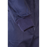 Work overalls, cotton and polyester, with zip, 200 g/m2, blue colour sixth view