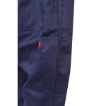 Work overalls, cotton and polyester, with zip, 200 g/m2, blue colour seventh view