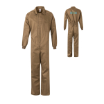 Work overalls, cotton and polyester, with zip, 200 g/m2, main view