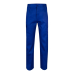 Trousers, cotton and polyester, elastic waistband, 190 g/m2, royal blue colour second view