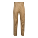 Trousers, cotton and polyester, elastic waistband, 190 g/m2, natural colour second view