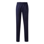 Unisex trousers, cotton, polyester, elastic waistband, 190 g/m2, blue colour